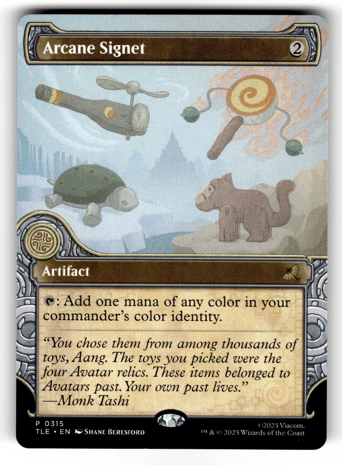 Arcane Signet Showcase – 315 TLE: Avatar: The Last Airbender: Eternal-Legal P NM
