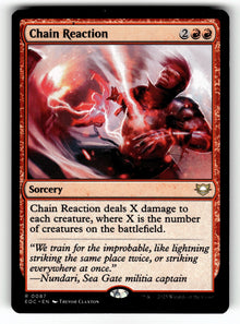 Chain Reaction – 87 EOC: Commander: Edge of Eternities R NM