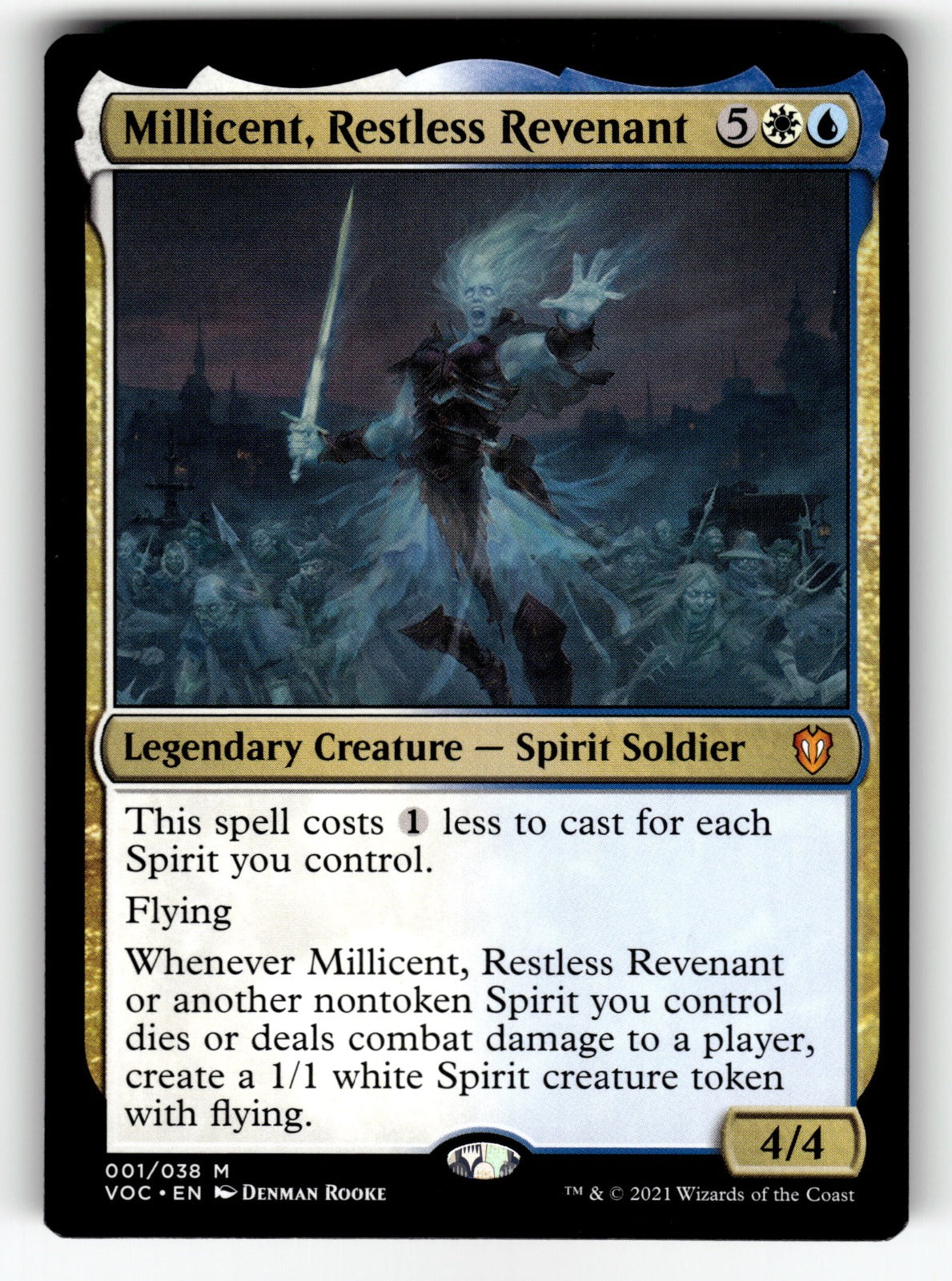 Millicent, Restless Revenant – 1 VOC: Commander: Innistrad: Crimson Vow M NM