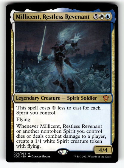 Millicent, Restless Revenant – 1 VOC: Commander: Innistrad: Crimson Vow M NM