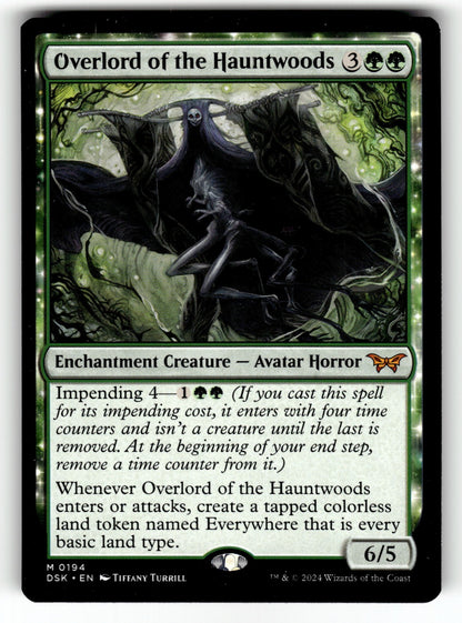 Overlord of the Hauntwoods – 194 DSK: Duskmourn: House of Horror M NM