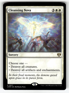 Cleansing Nova – 817 CMM: Commander Masters R NM
