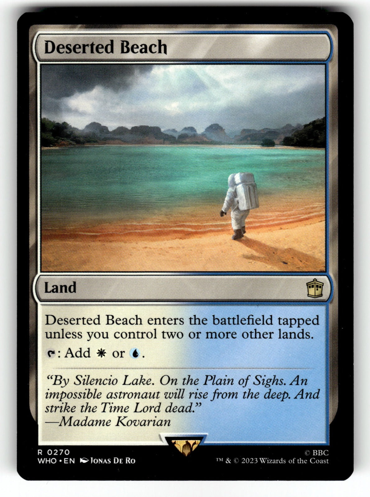 Deserted Beach – 270 WHO: Universes Beyond: Doctor Who R LP