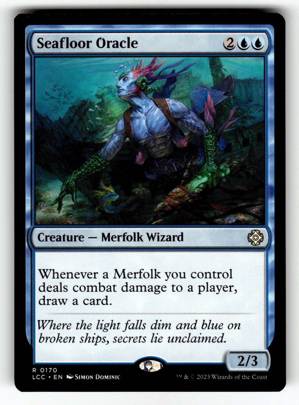 Seafloor Oracle – 170 LCC: Commander: The Lost Caverns of Ixalan R NM