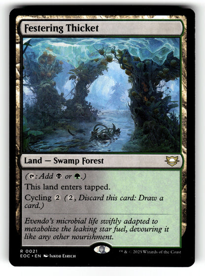 Festering Thicket – 21 EOC: Commander: Edge of Eternities R NM