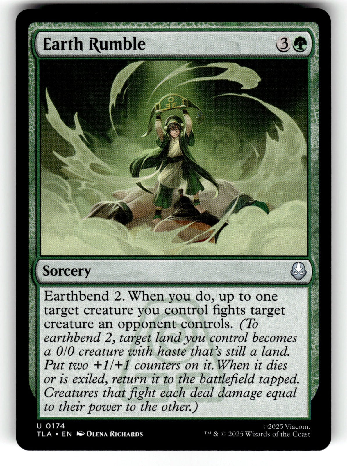 Earth Rumble – 174 TLA: Avatar: The Last Airbender U NM