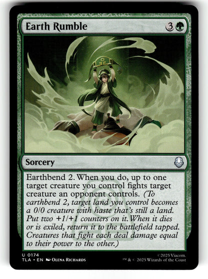 Earth Rumble – 174 TLA: Avatar: The Last Airbender U NM