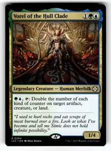 Vorel of the Hull Clade – 294 LCC: Commander: The Lost Caverns of Ixalan R NM