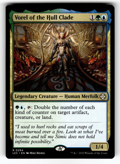 Vorel of the Hull Clade – 294 LCC: Commander: The Lost Caverns of Ixalan R NM