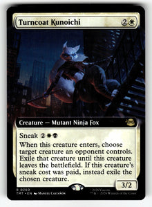 Turncoat Kunoichi (Extended Art) – 260 TMT: Teenage Mutant Ninja Turtles R NM