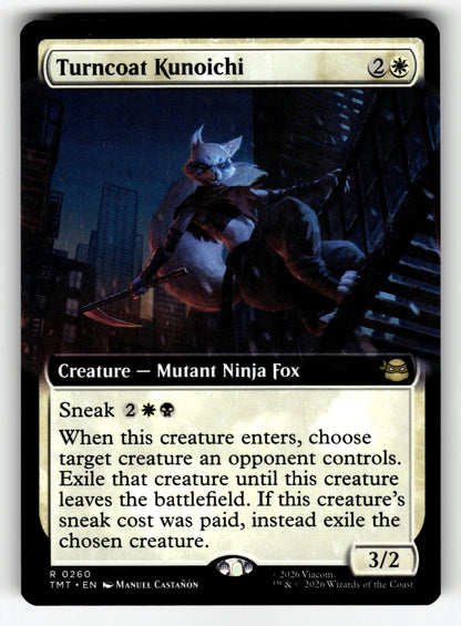Turncoat Kunoichi (Extended Art) – 260 TMT: Teenage Mutant Ninja Turtles R NM