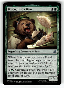 Bosco, Just a Bear – 132 TLE: Avatar: The Last Airbender: Eternal-Legal U Foil NM