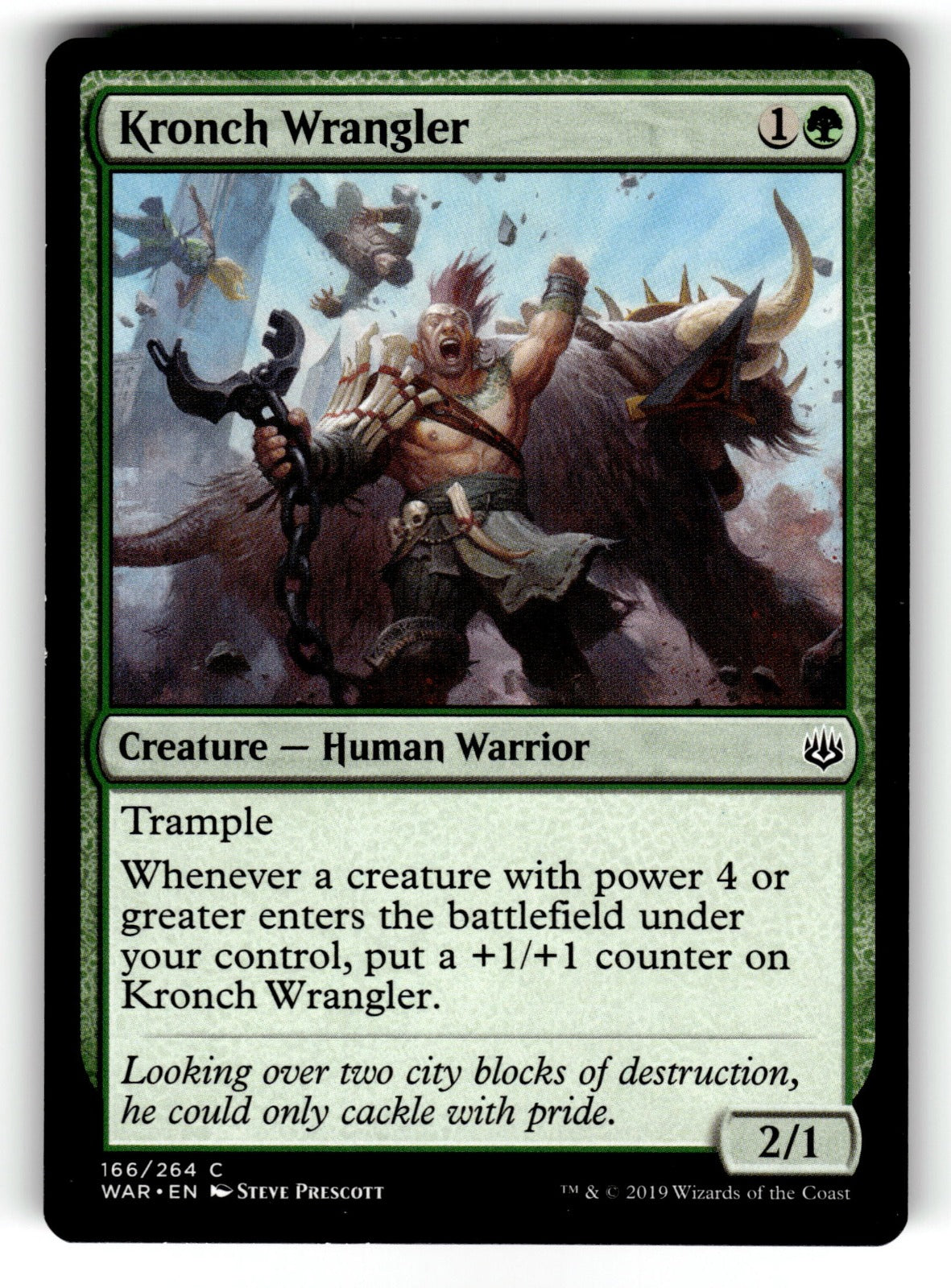 Kronch Wrangler – 166 WAR: War of the Spark C LP