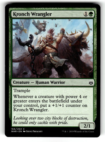 Kronch Wrangler – 166 WAR: War of the Spark C LP