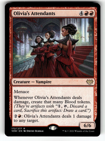 Olivia's Attendants – 172 VOW: Innistrad: Crimson Vow R LP