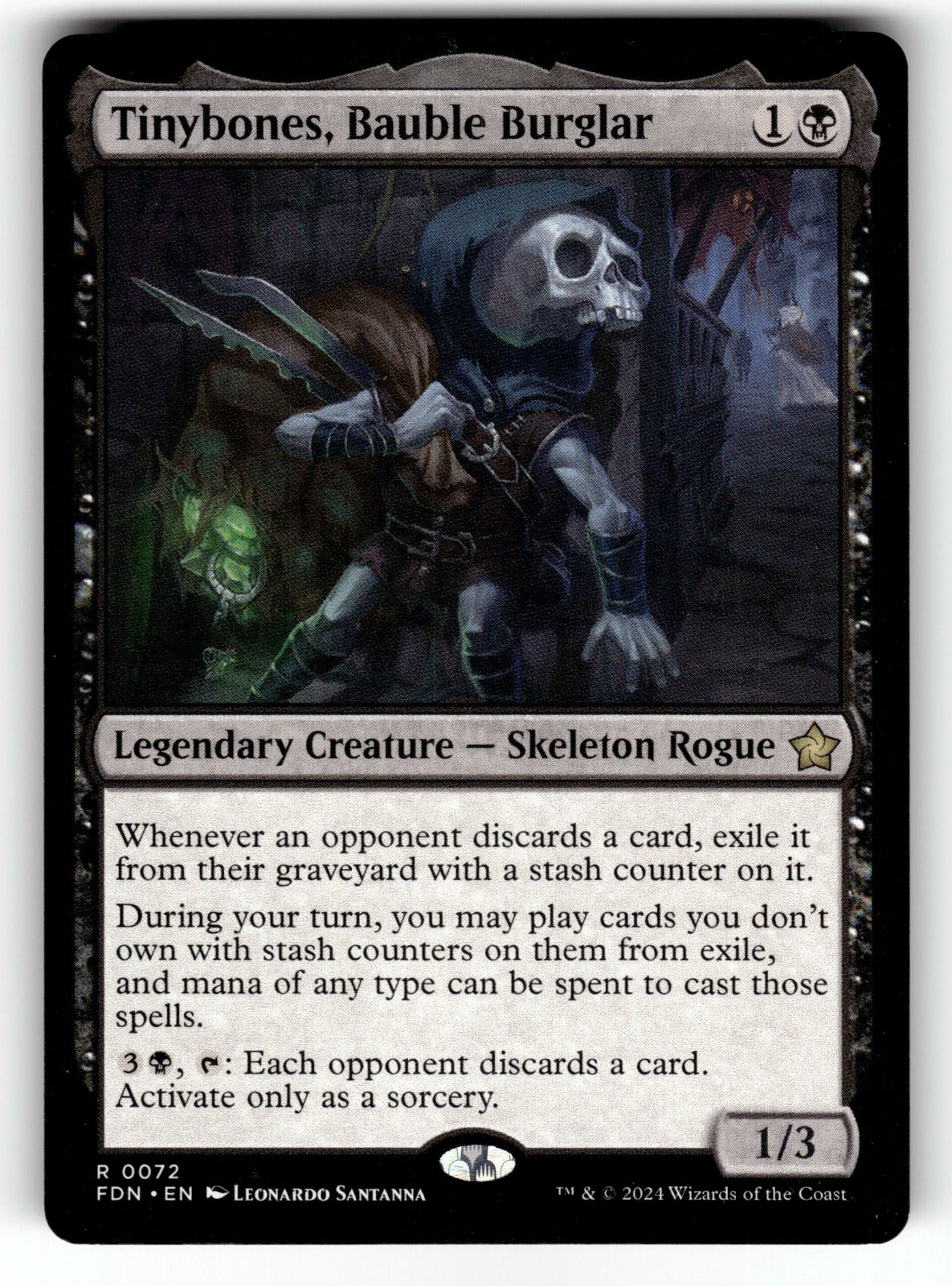 Tinybones, Bauble Burglar – 72 FDN: Foundations R NM