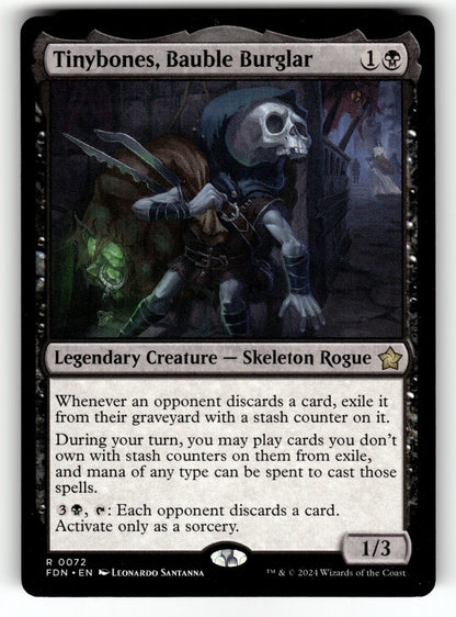 Tinybones, Bauble Burglar – 72 FDN: Foundations R NM