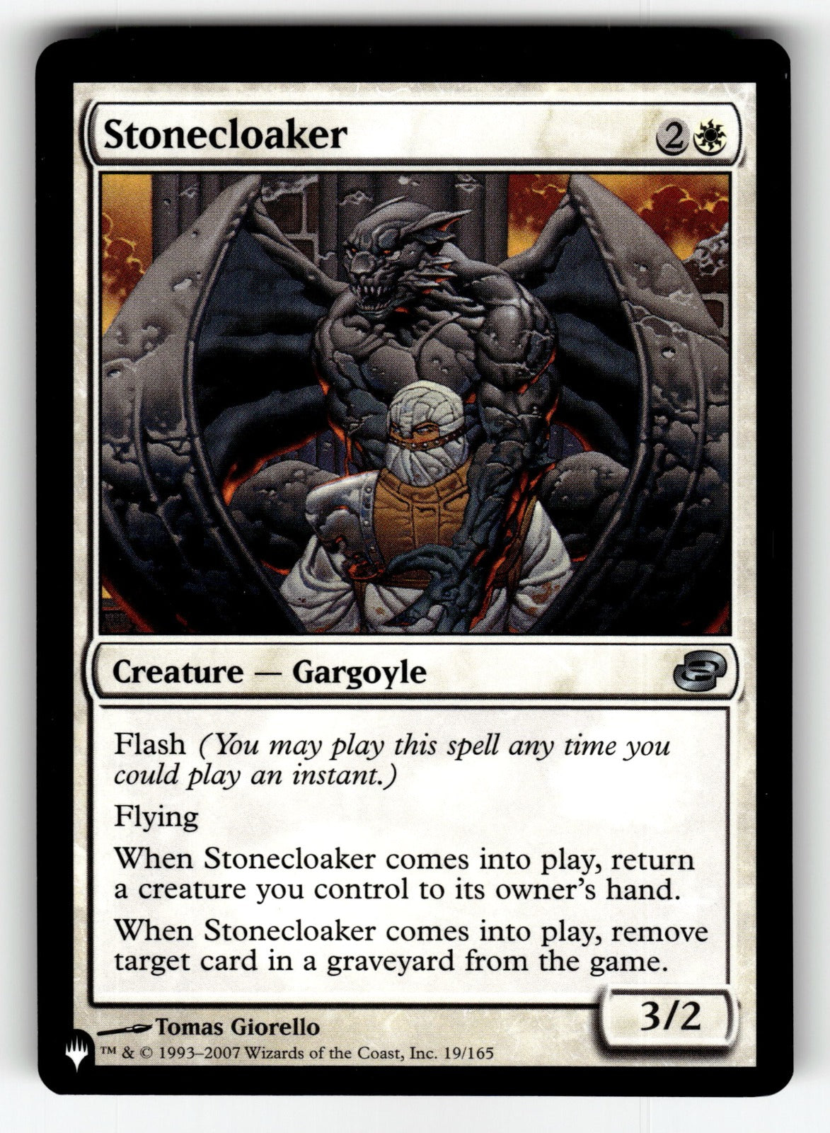 Stonecloaker – 19/165 LIST: The List Reprints U NM