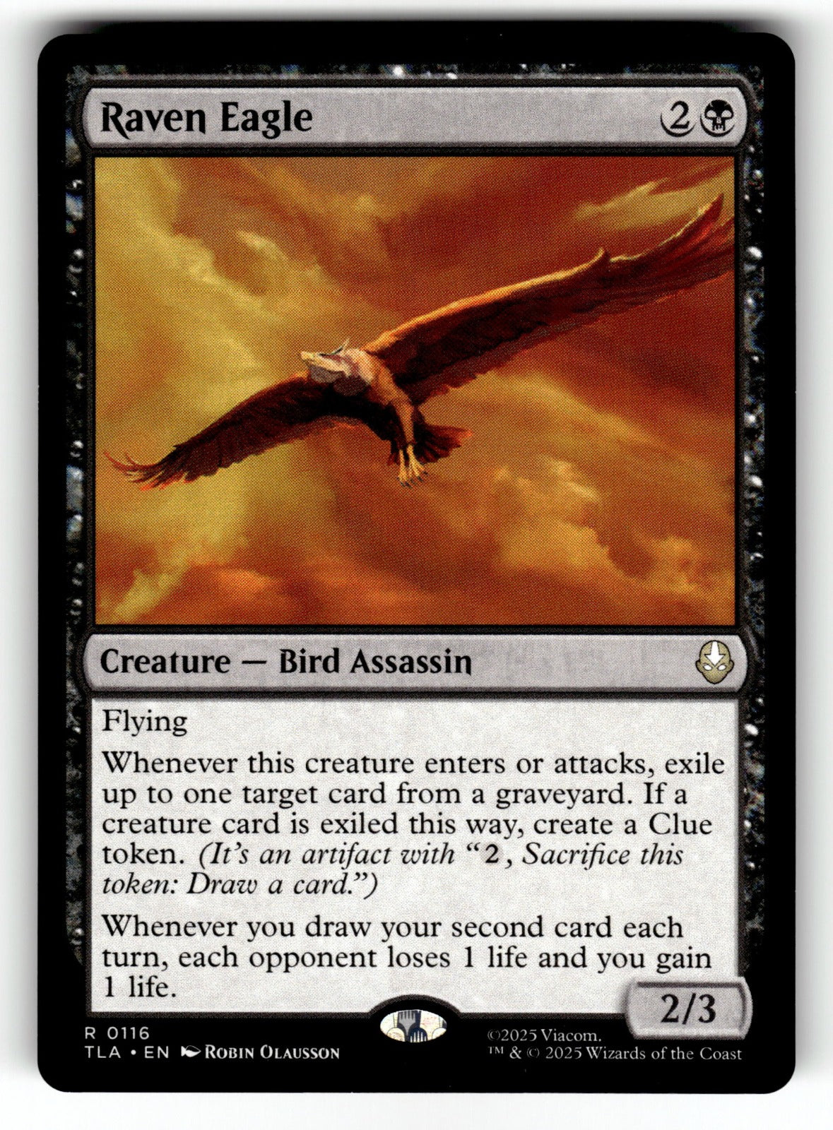 Raven Eagle – 116 TLA: Avatar: The Last Airbender R NM