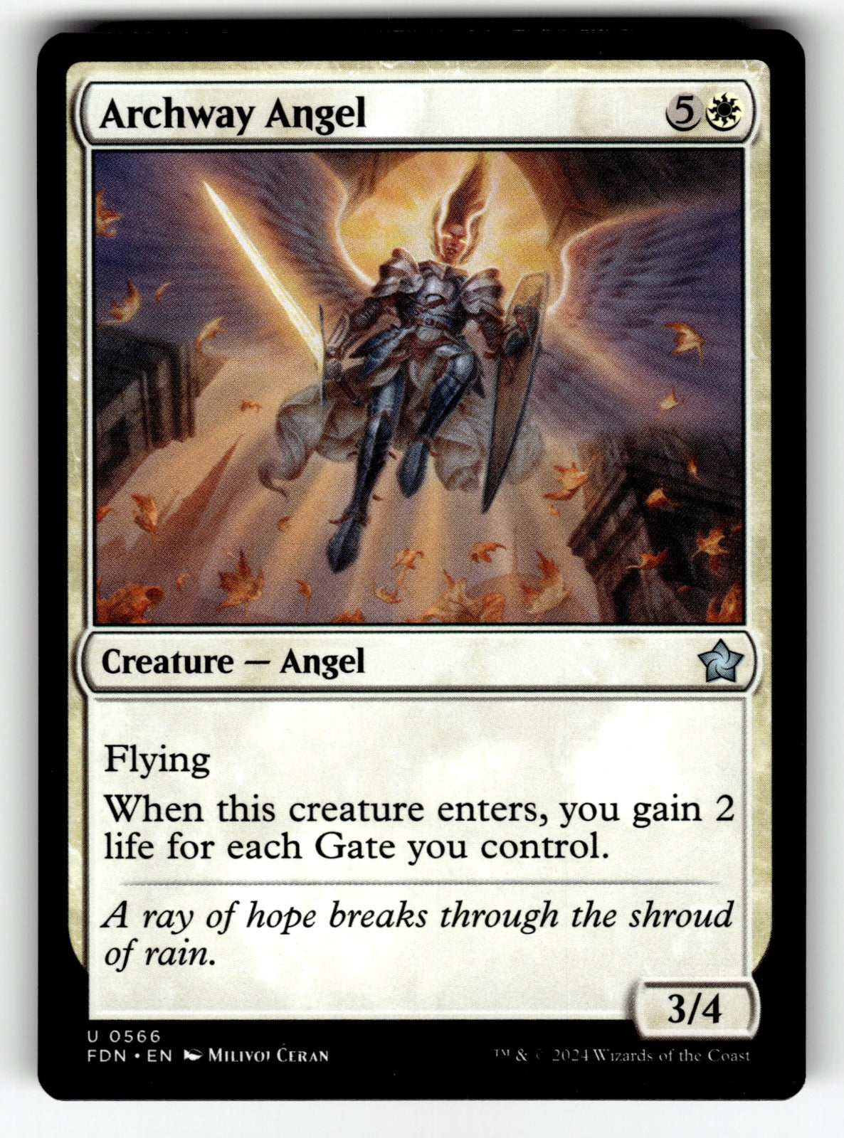 Archway Angel – 566 FDN: Foundations U LP