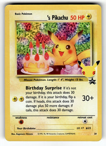 ______'s Pikachu – 24/53 CCC: Celebrations: Classic Collection Classic Collection Holo NM