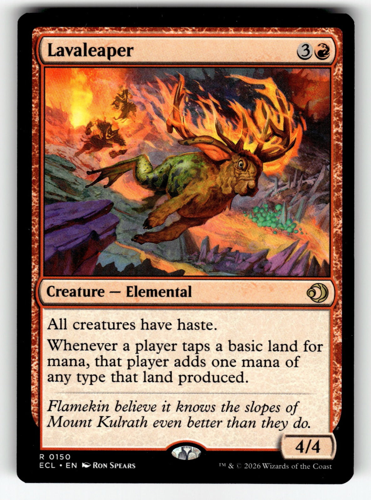 Lavaleaper – 150 ECL: Lorwyn Eclipsed R LP