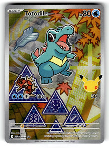 Totodile – 048 MEP: ME: Mega Evolution Promo Promo Holo NM
