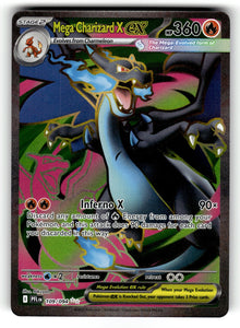 Mega Charizard X ex – 109/094 PFL: ME02: Phantasmal Flames Ultra Rare Holo NM
