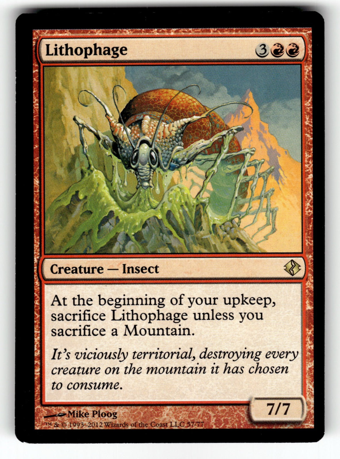 Lithophage – 57 DDI: Duel Decks: Venser vs. Koth R LP