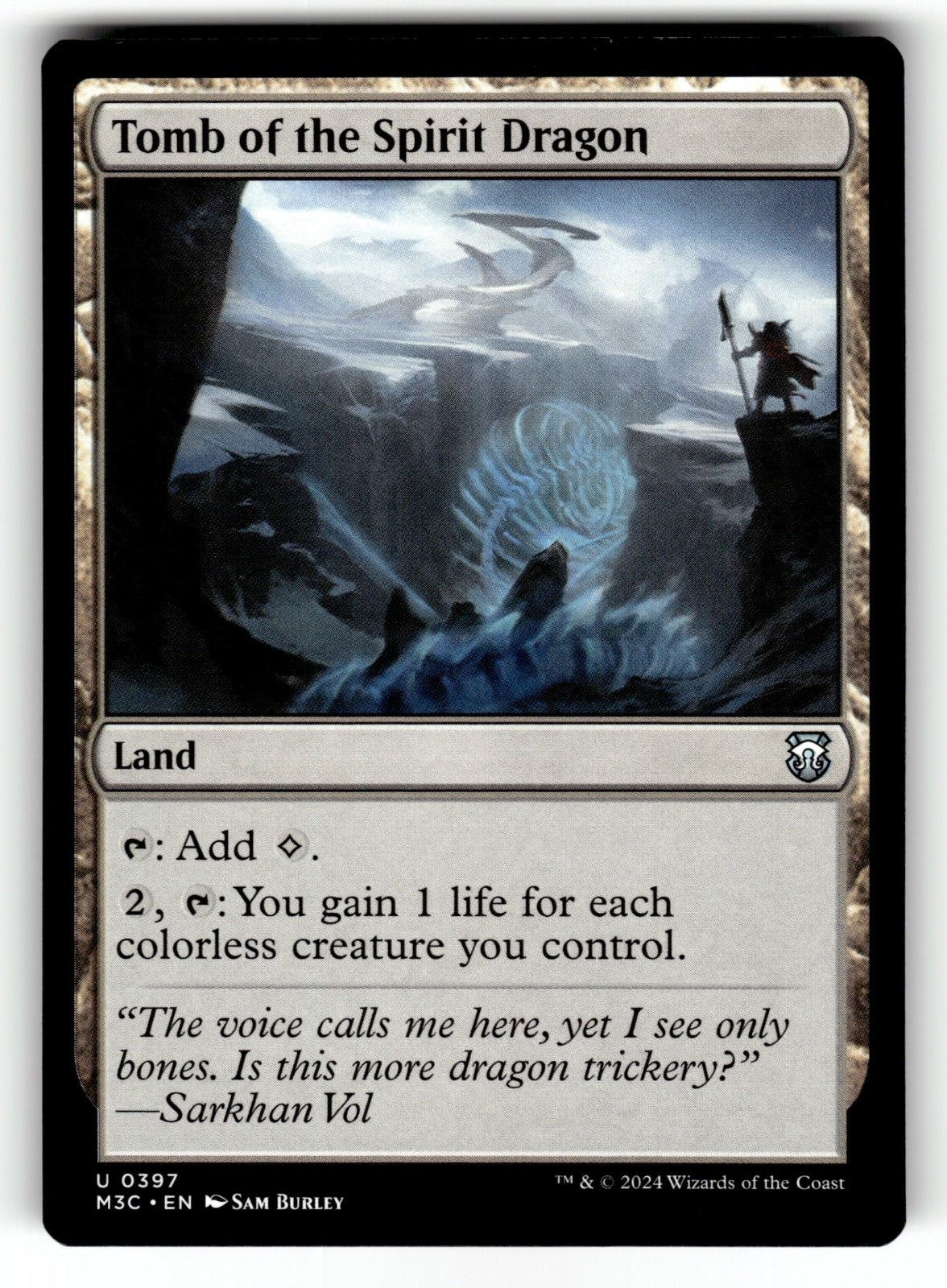 Tomb of the Spirit Dragon – 397 M3C: Commander: Modern Horizons 3 U NM