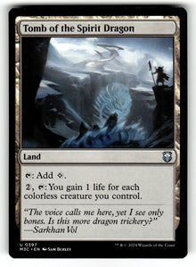 Tomb of the Spirit Dragon – 397 M3C: Commander: Modern Horizons 3 U NM