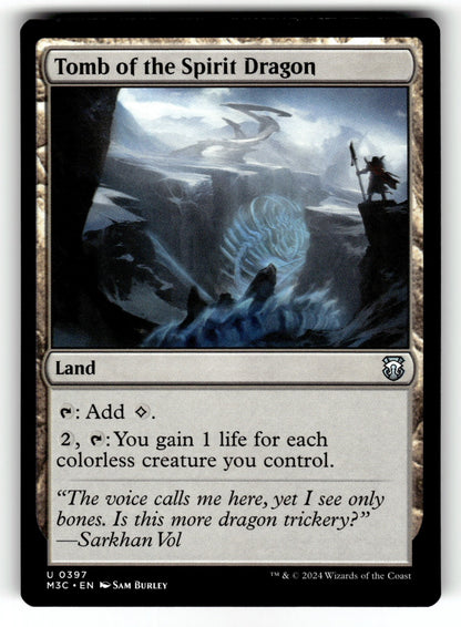 Tomb of the Spirit Dragon – 397 M3C: Commander: Modern Horizons 3 U NM