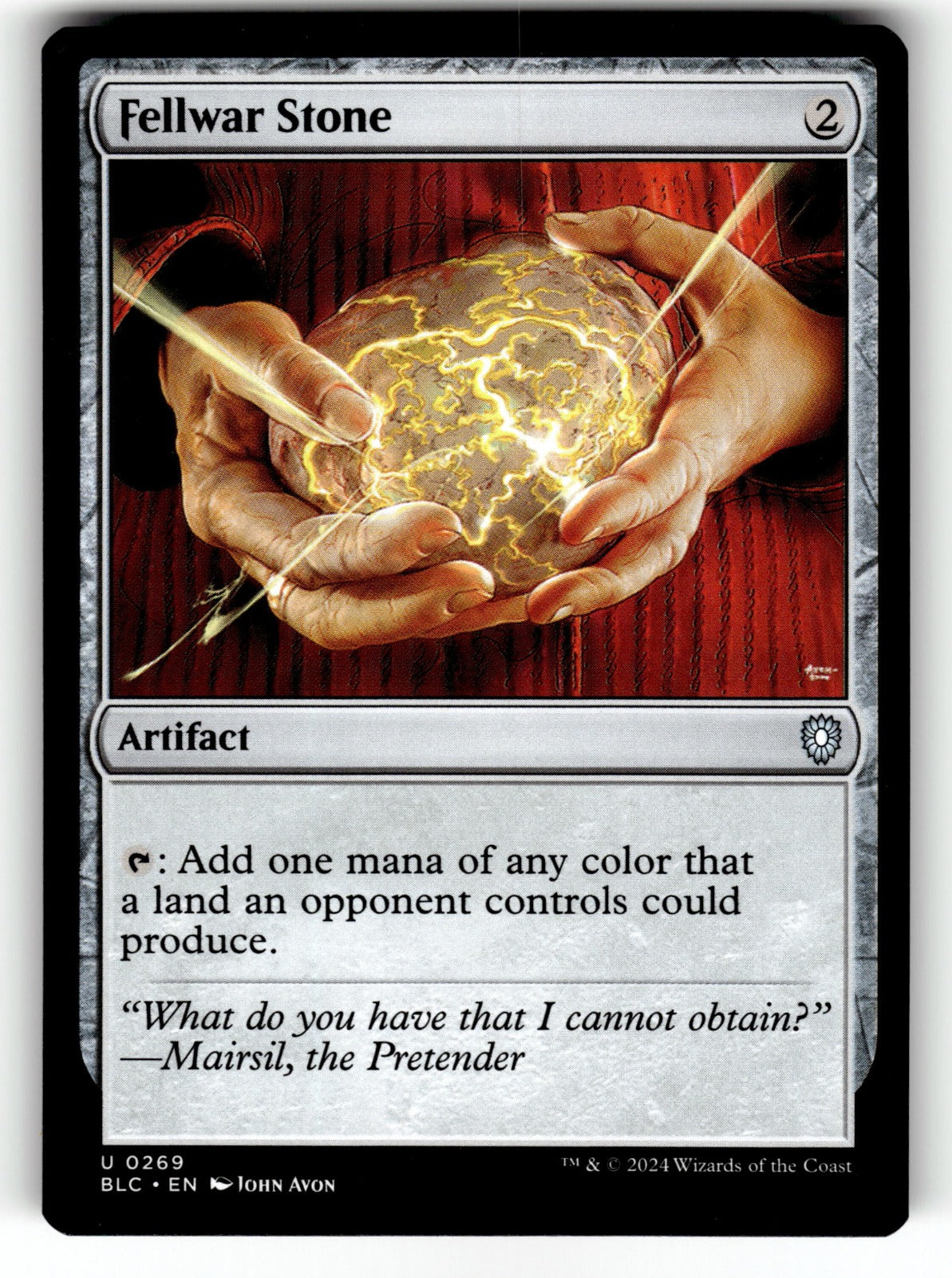 Fellwar Stone – 269 BLC: Commander: Bloomburrow U NM