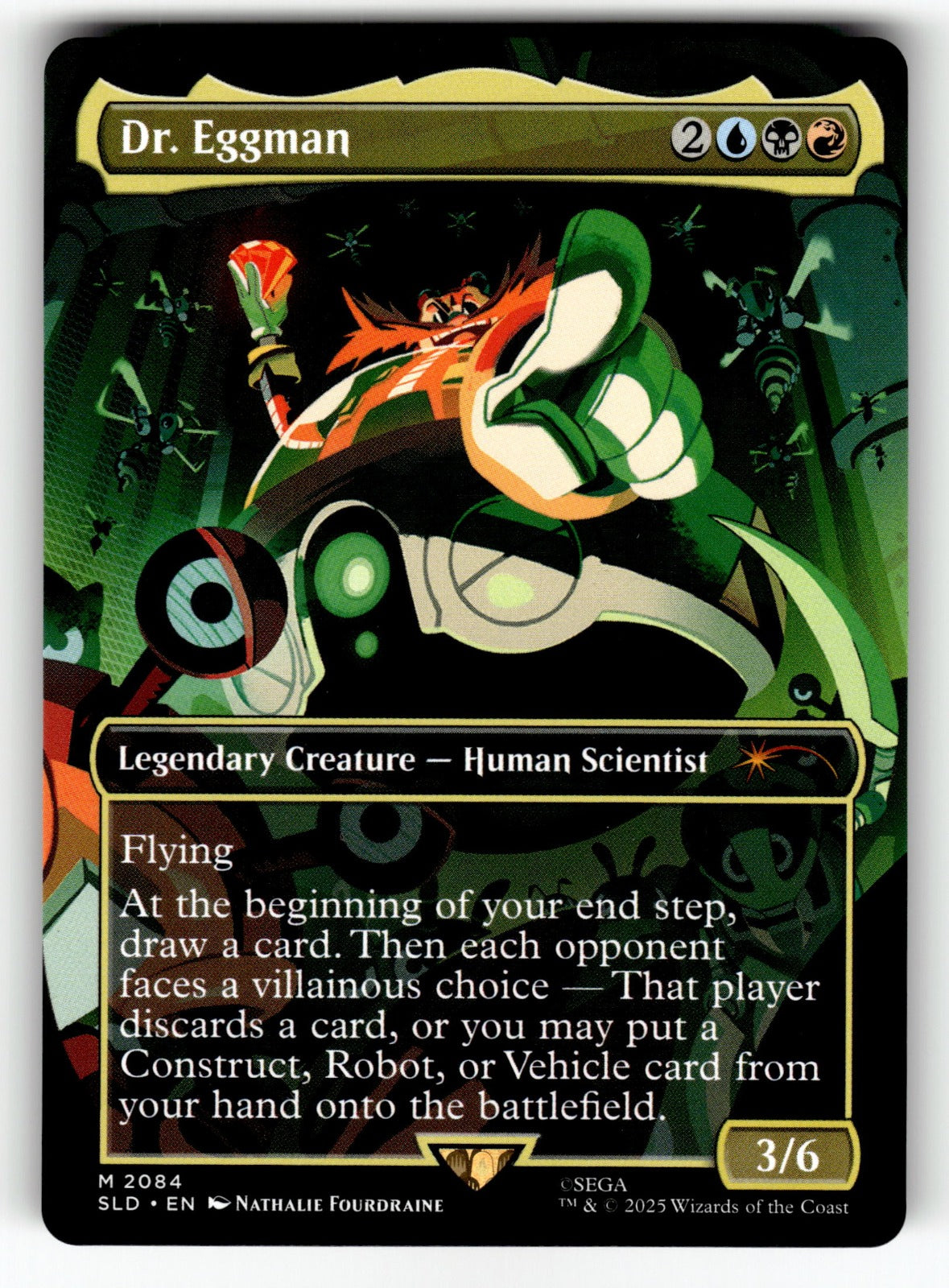 Dr. Eggman – 2084 SLD: Secret Lair Drop Series M NM