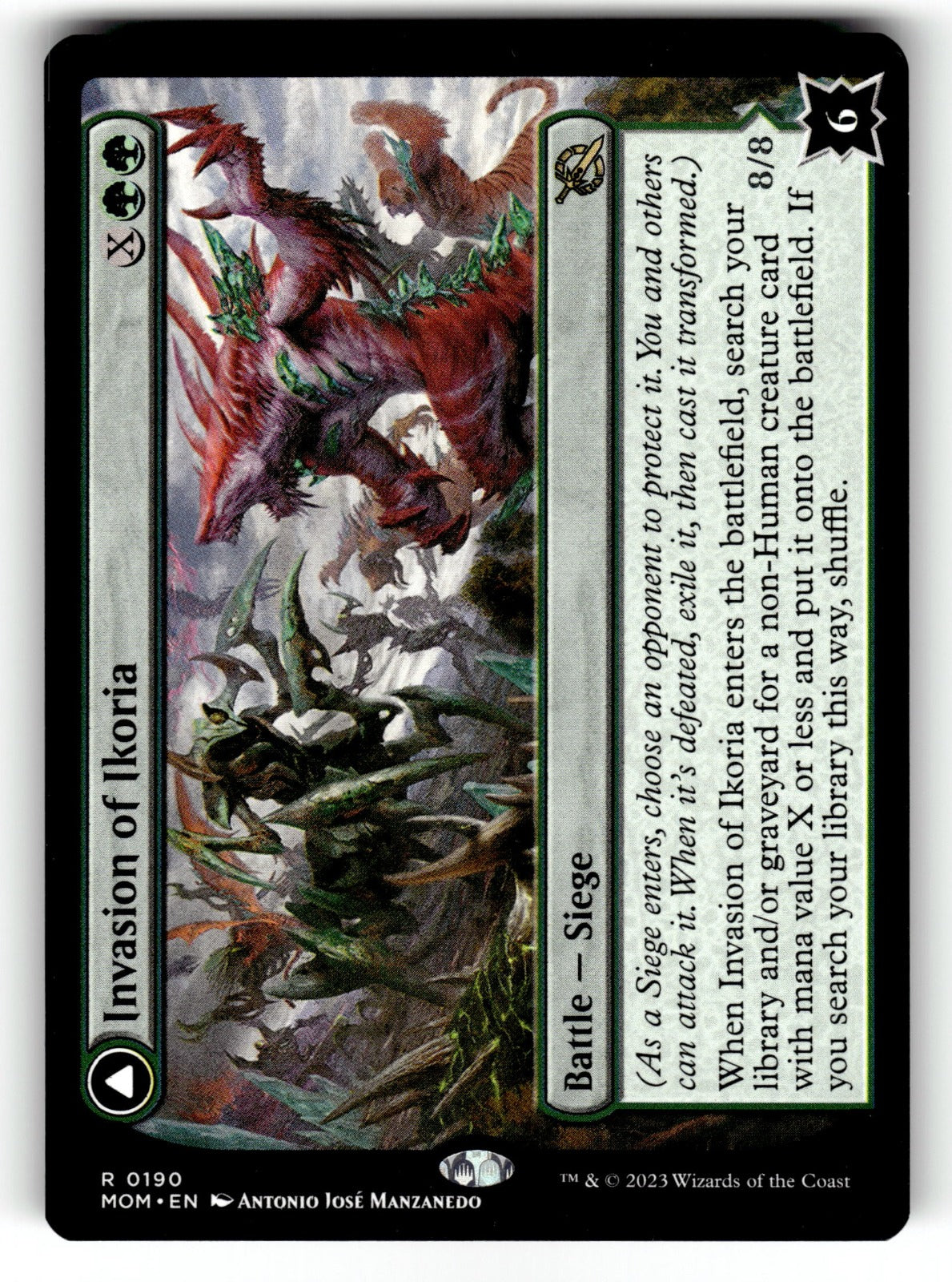 Moldering Gym // Weight Room – 190 DSK: Duskmourn: House of Horror C NM