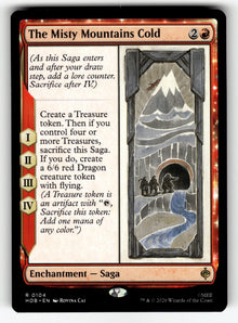 The Misty Mountains Cold – 104 HOB: The Hobbit R NM