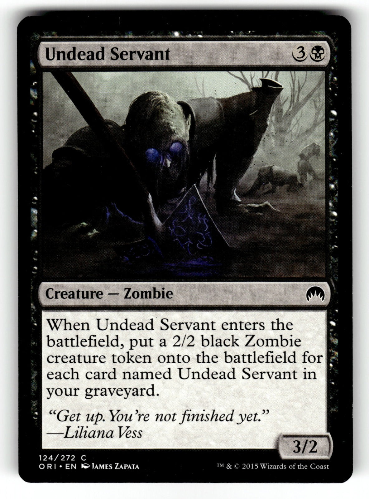 Undead Servant – 124 ORI: Magic Origins C LP