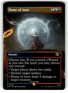 Flame of Anor (Borderless) – 406 LTR: Universes Beyond: The Lord of the Rings: Tales of Middle-earth R NM