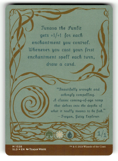 Tuvasa the Sunlit – 1328 SLD: Secret Lair Drop Series M FoilNM (Back)