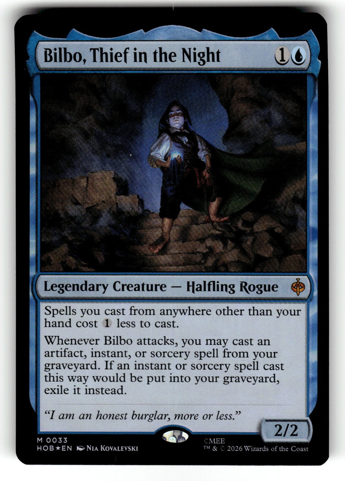 Bilbo, Thief in the Night – 33 HOB: The Hobbit M Foil NM