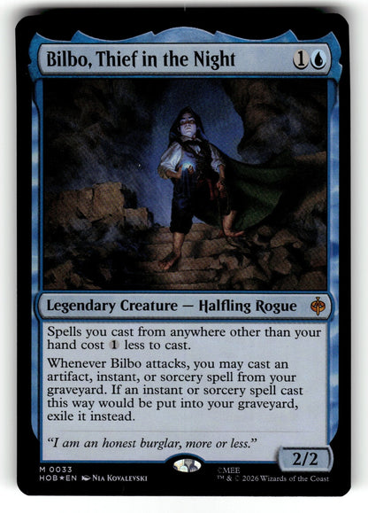 Bilbo, Thief in the Night – 33 HOB: The Hobbit M Foil NM