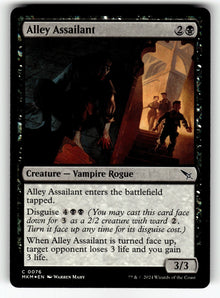 Alley Assailant – 76 MKM: Murders at Karlov Manor C Foil NM