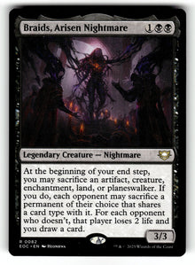 Braids, Arisen Nightmare – 82 EOC: Commander: Edge of Eternities R LP