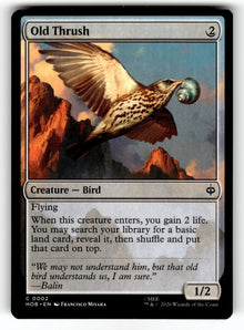 Old Thrush – 2 HOB: The Hobbit C NM
