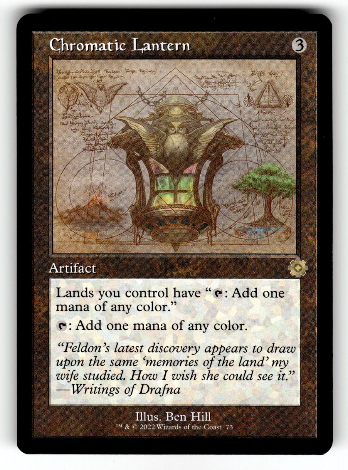 Chromatic Lantern – 10 BRR: The Brothers' War: Retro Frame Artifacts R NM