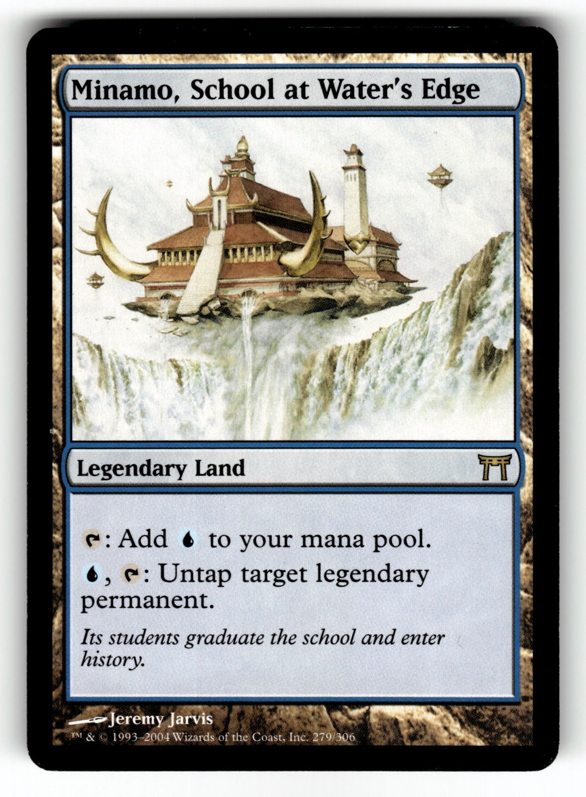 Minamo, School at Water's Edge – 279 CHK: Champions of Kamigawa R LP