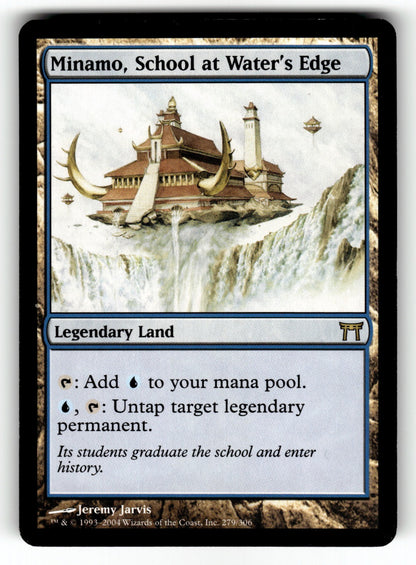 Minamo, School at Water's Edge – 279 CHK: Champions of Kamigawa R LP