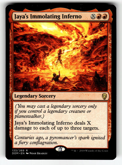 Jaya's Immolating Inferno – 133 DOM: Dominaria R LP