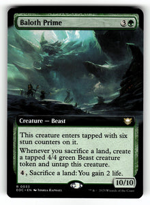 Baloth Prime (Extended Art) – 33 EOC: Commander: Edge of Eternities R NM
