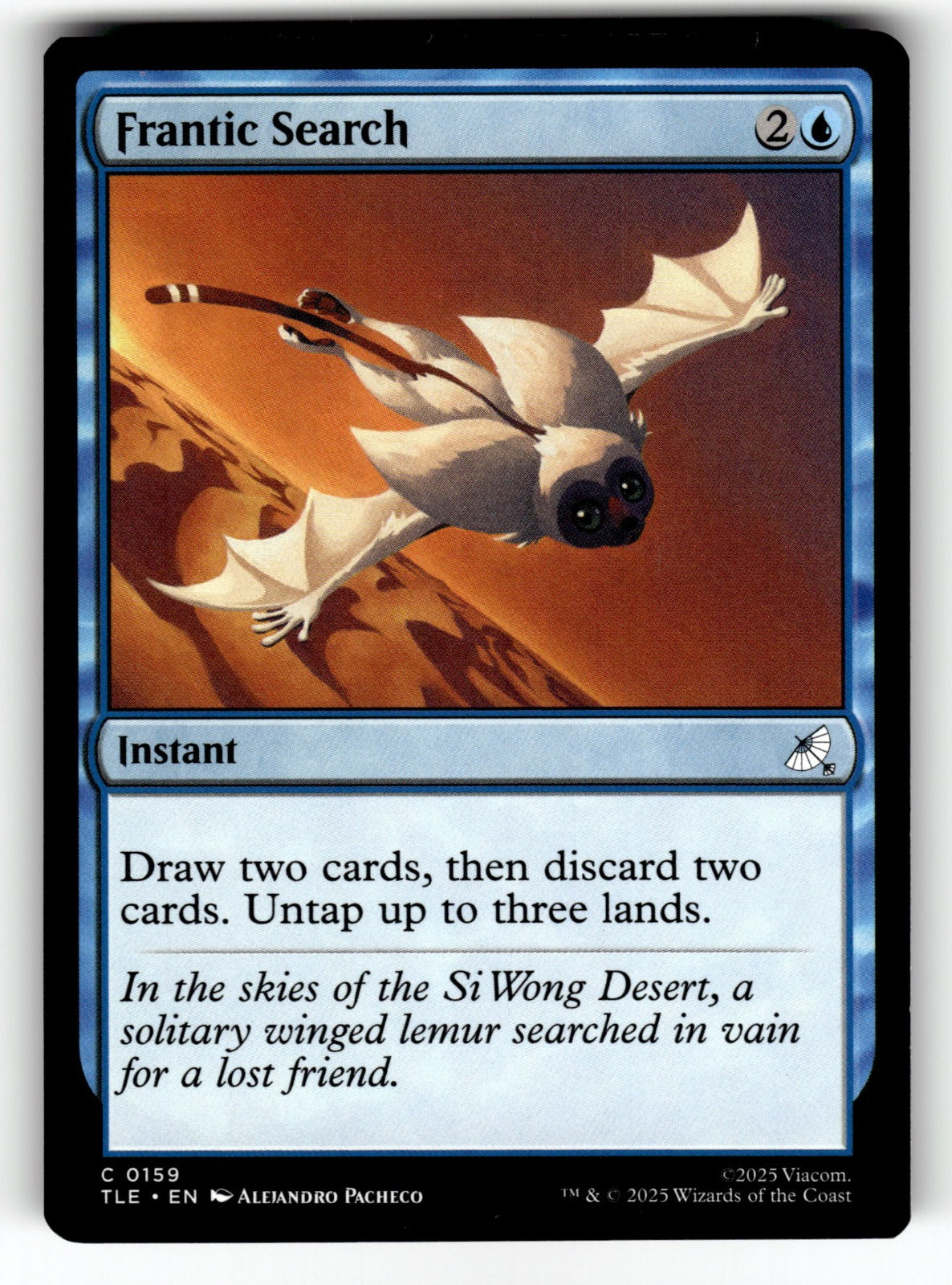 Frantic Search – 159 TLE: Avatar: The Last Airbender: Eternal-Legal C LP